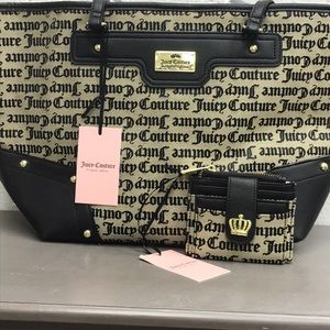 Juicy Couture Beige Black Gothic/ Love me Not